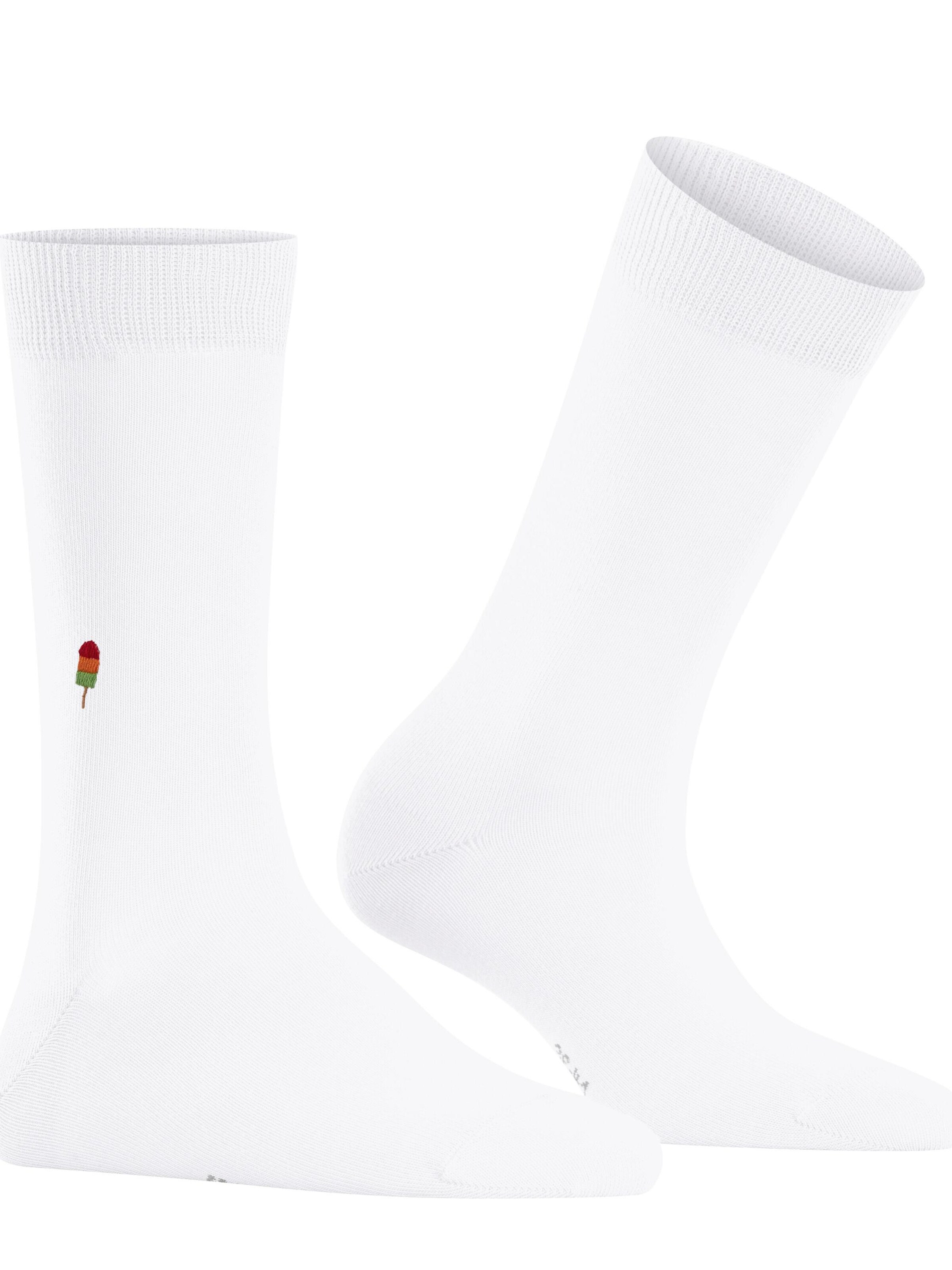 BURLINGTON Socks 'Brit Style' in White: front