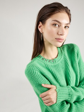 PATRIZIA PEPE Sweter 'MAGLIA' w kolorze zielony