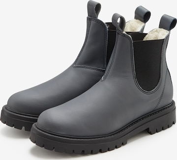 Elbsand Chelsea Boots in Grey: front