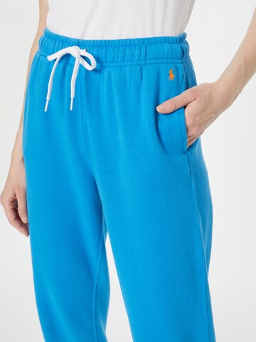 Tapered Pantaloni di Polo Ralph Lauren in blu