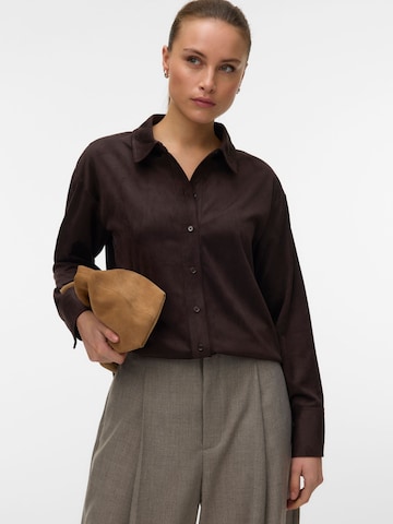 VERO MODA Bluse 'VMKatty' i brun: forside