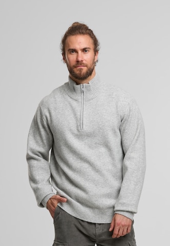 Pull-over 'Bertrax' INDICODE JEANS en gris