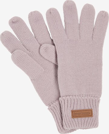 Gants 'CAIN' BRUNO BANANI en rose : devant