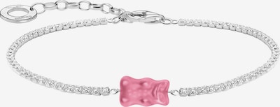 Thomas Sabo Armband in 19 in pink / silber / transparent, Produktansicht