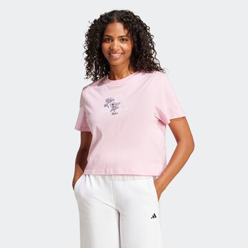 ADIDAS SPORTSWEAR Функциональная футболка в Ярко-розовый