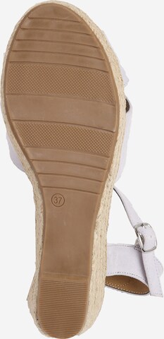 TOM TAILOR Sandalen met riem in Lila