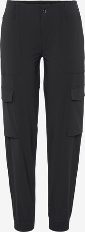 VIVANCE Regular Outdoor Pants 'Active' in Black: front