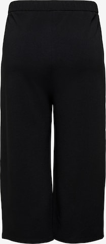 ONLY Carmakoma Loose fit Pleat-Front Pants 'Betty' in Black