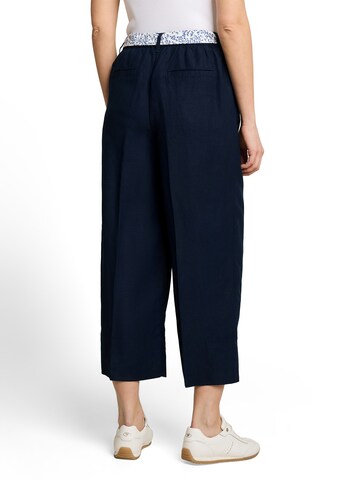 TOM TAILOR Wide leg Broek in Blauw