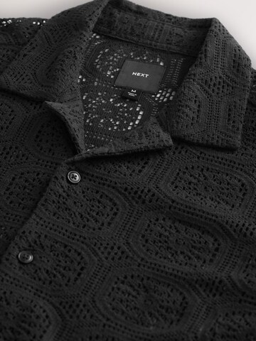 Coupe regular Chemise Next en noir