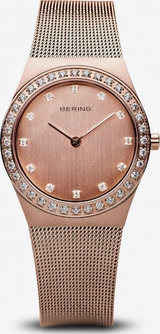 BERING Uhr in Gold: Vorderseite