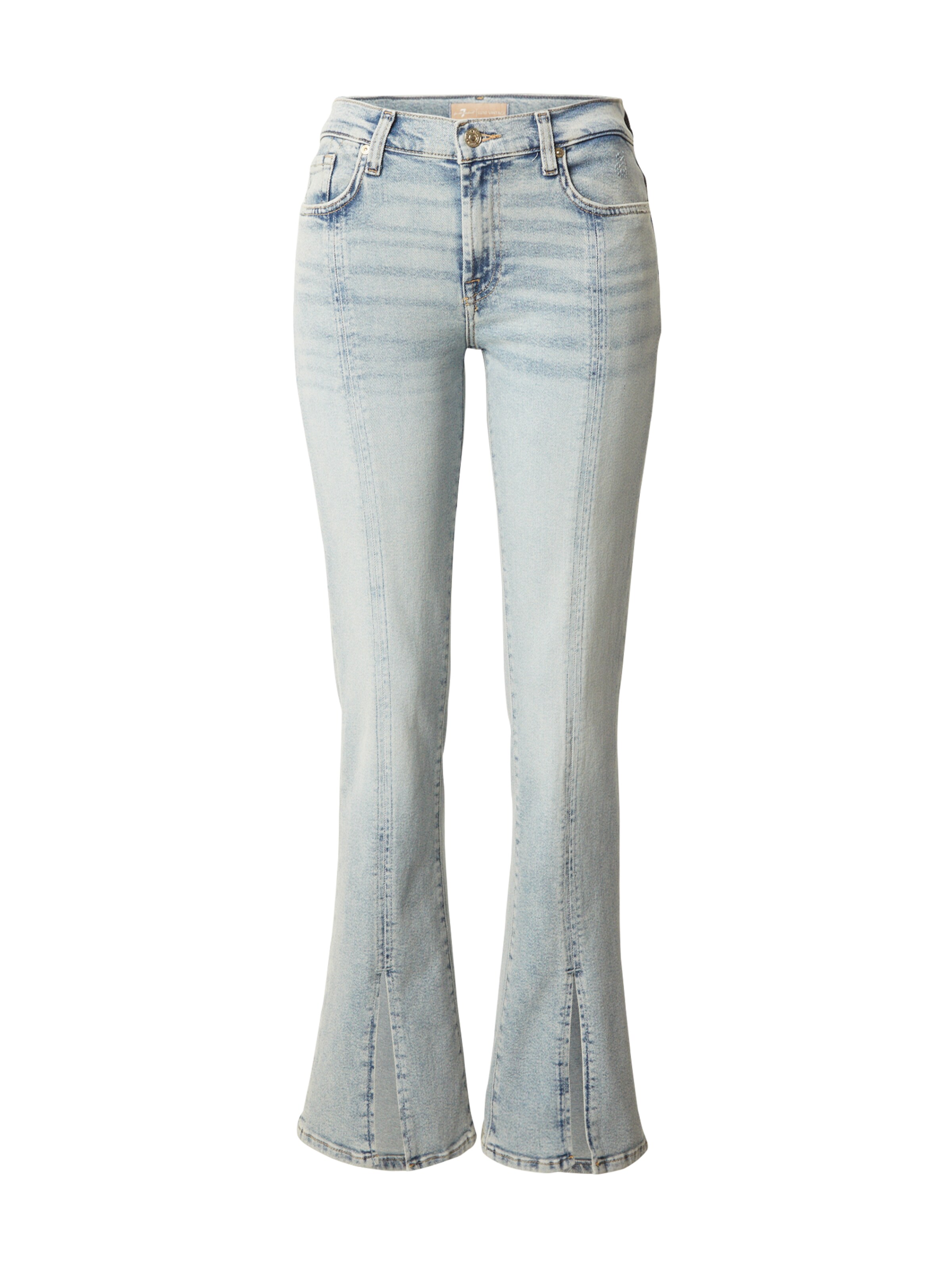 7 for all mankind Flared Jeans in Blue: front
