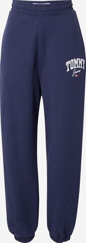 Tommy Jeans Broek in Blauw: voorkant