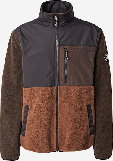 Flisinis džemperis 'Auf Deck' iš Iriedaily, spalva – šokolado spalva / ruda (konjako) / tamsiai ruda / antracito spalva, Prekių apžvalga