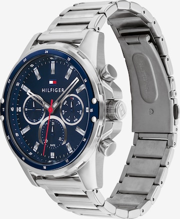 TOMMY HILFIGER Analog klokke 'Mason' i sølv