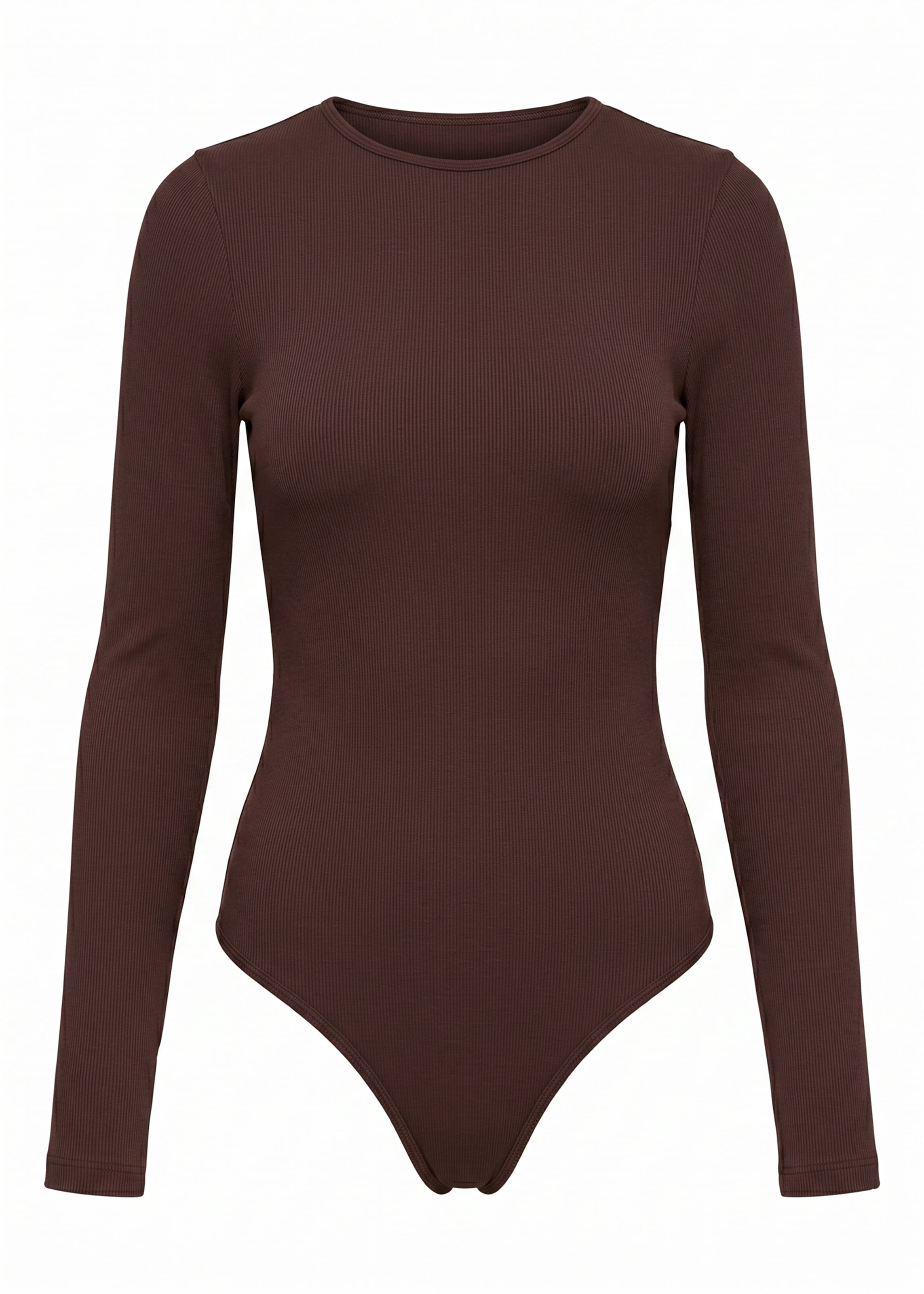 Shirtbody 'Everybody' MAGIC Bodyfashion en marron : devant
