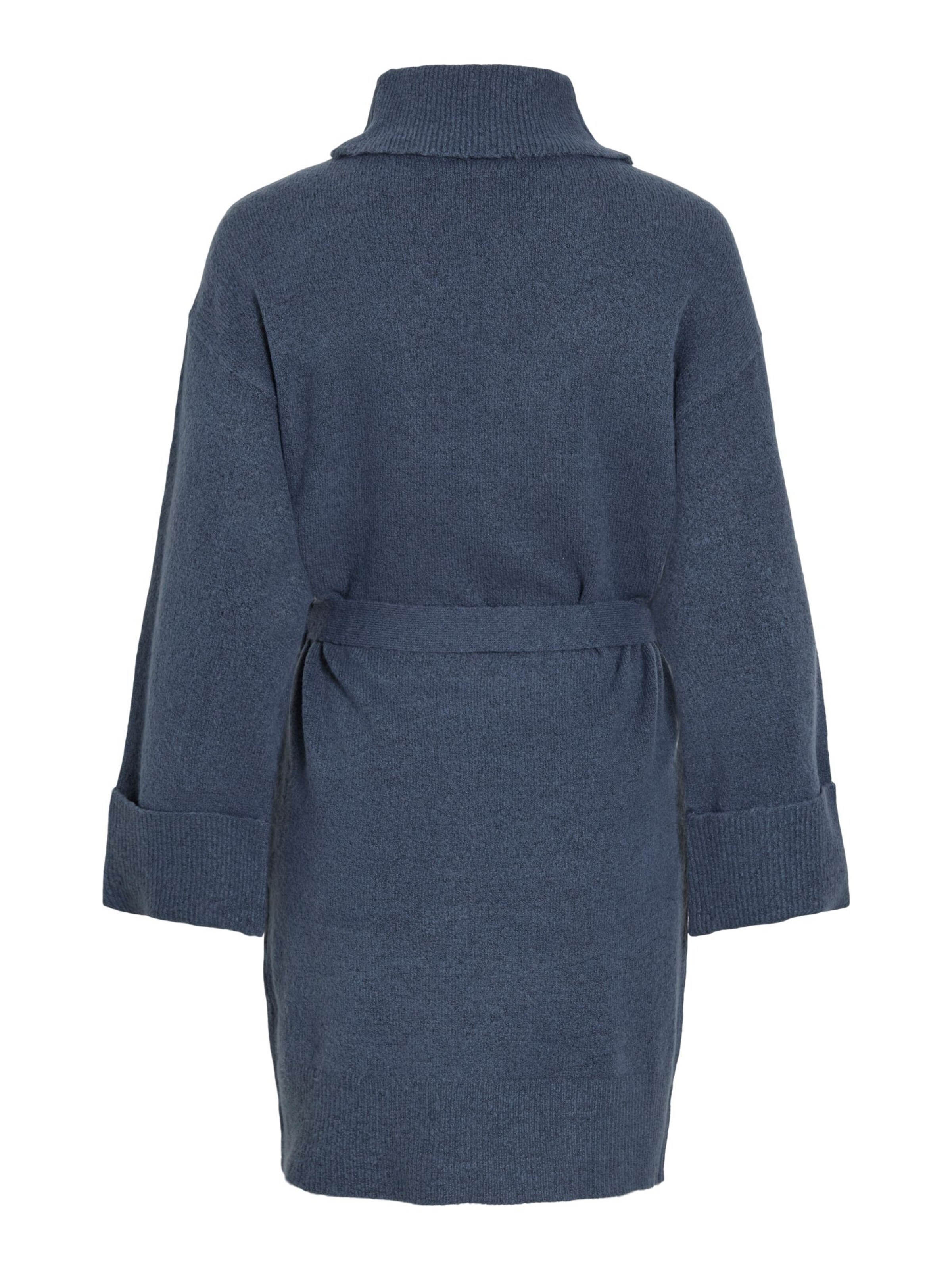 VILA - Vestido de punto 'VIRolfie' en azul