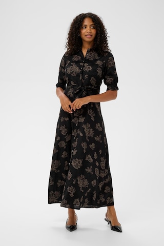 Kaffe Blusenkleid 'KAvelana' in Schwarz