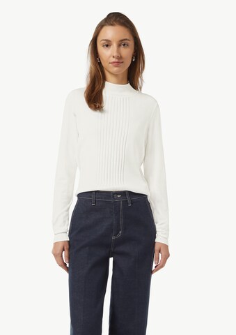 Pull-over comma casual identity en blanc : devant