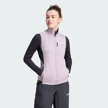 ADIDAS TERREX Sportweste 'Xperior' in Lila: Vorderseite