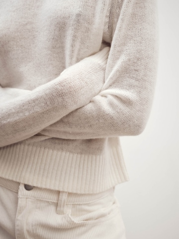 ABOUT YOU x Marie von Behrens Sweater 'Clara' in White