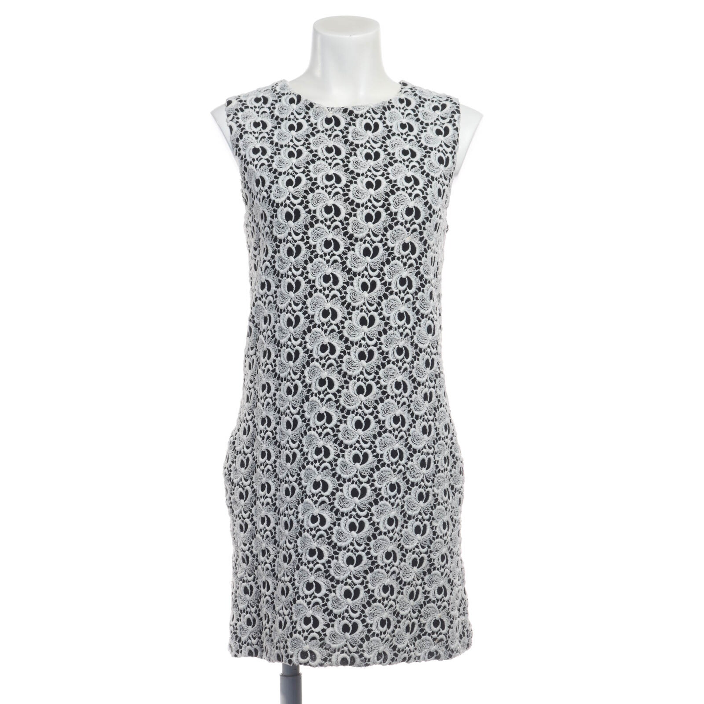 MSGM Kleid S in Schwarz: Vorderseite