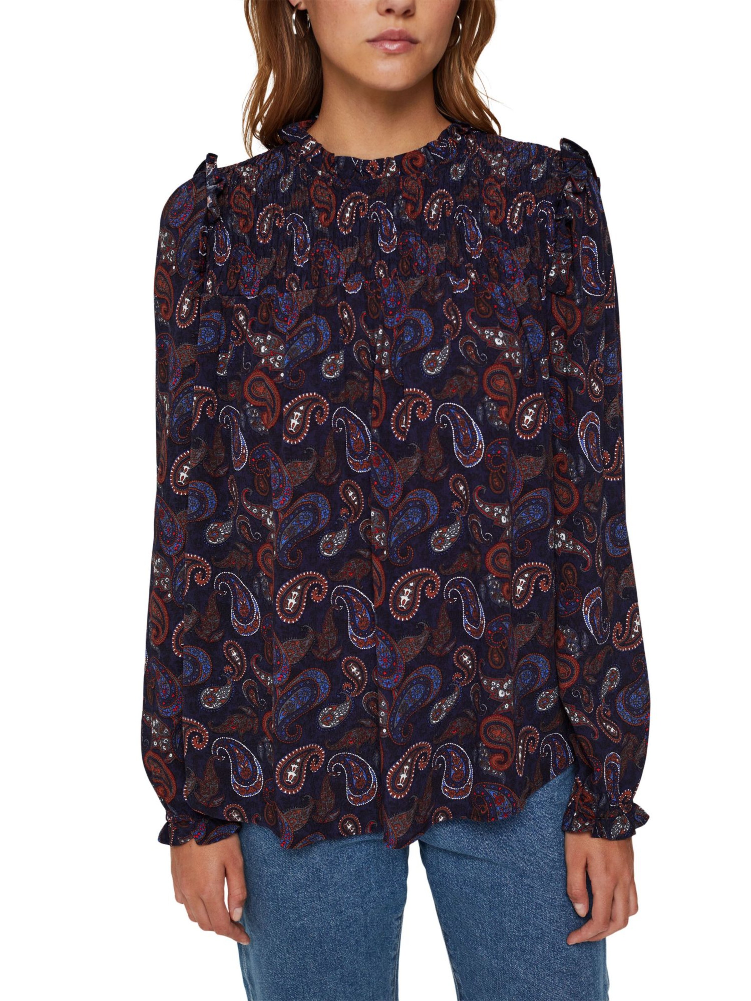 Frauen Blusen & Tuniken EDC BY ESPRIT Bluse in Navy - RU33283 Frauen Blusen & Tuniken EDC BY ESPRIT Bluse in Navy - RU33283