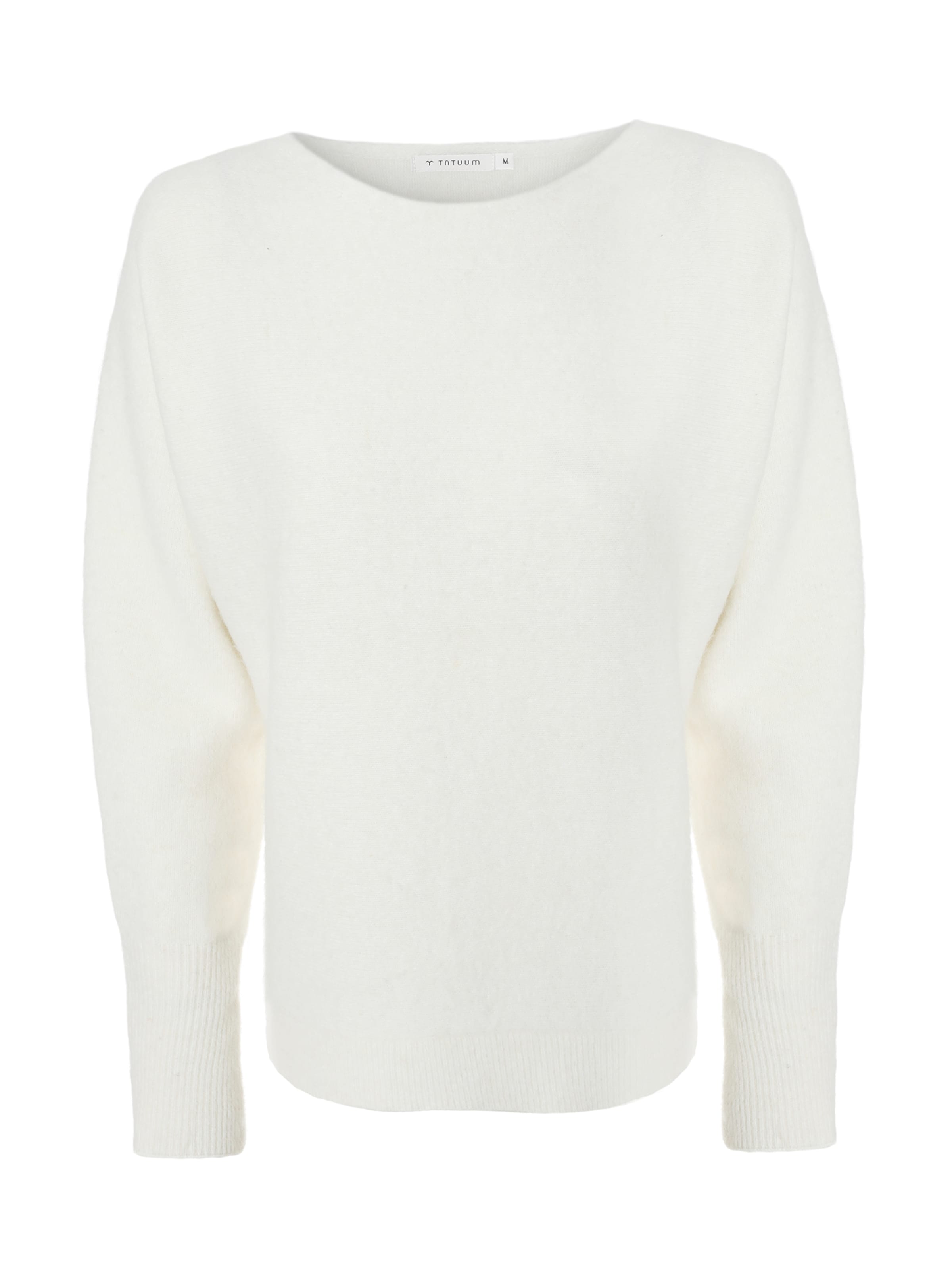 Pull-over 'LIVIA' TATUUM en blanc : devant