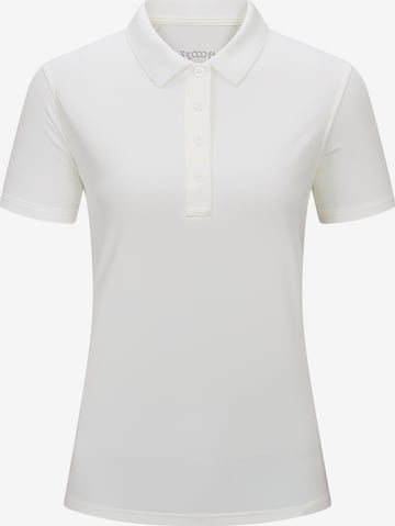 33,000ft Performance Shirt '33,000ft Womens Polo Shirt' in White: front