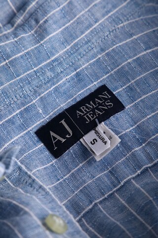 Armani Jeans Button Up Shirt in S in Blue