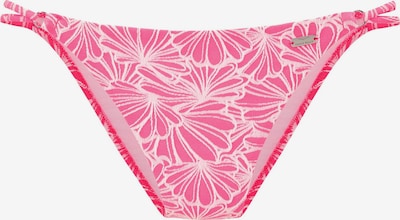 Pantaloncini per bikini in XS VENICE BEACH di colore rosa chiaro / bianco, Visualizzazione prodotti