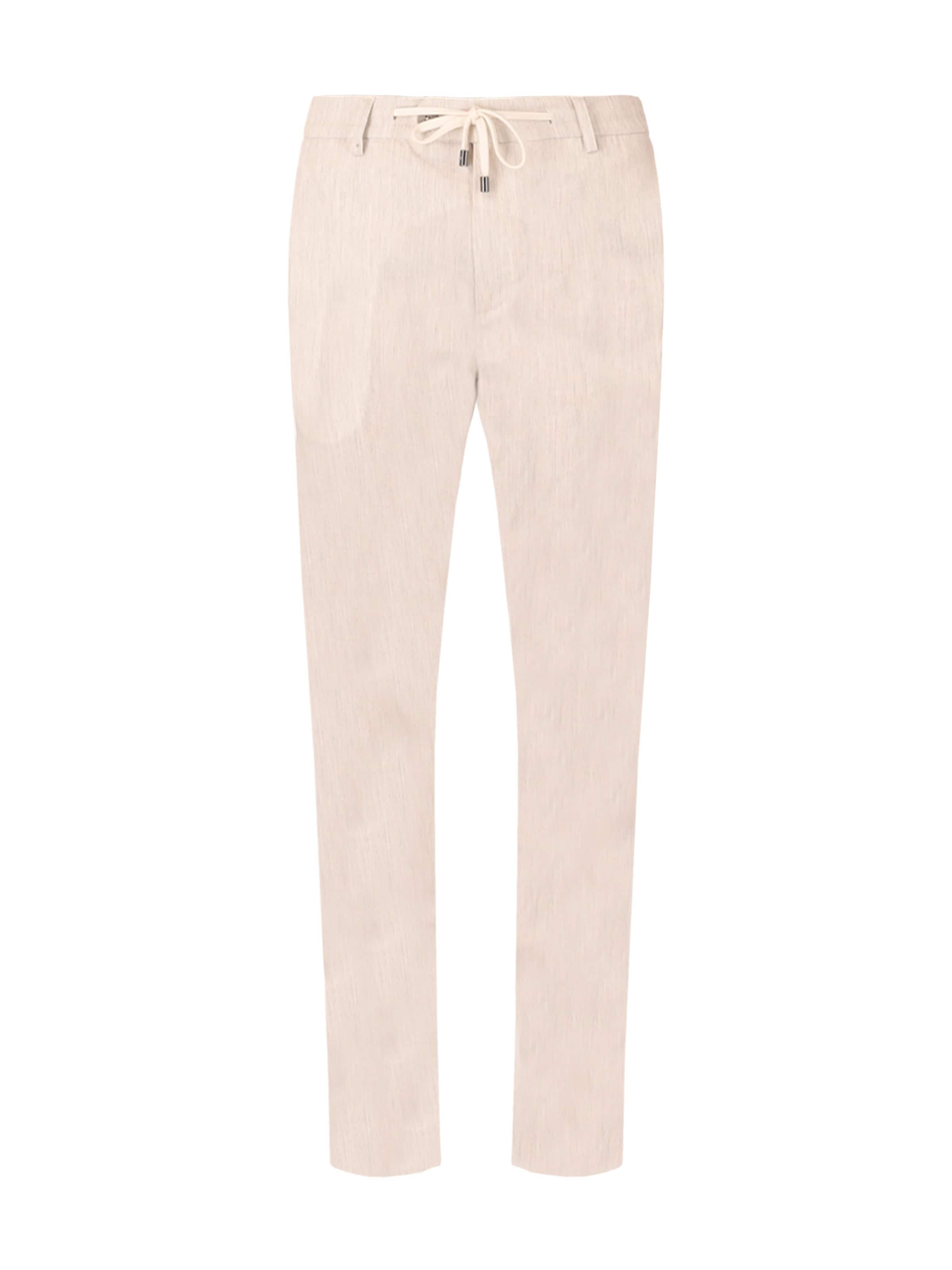 Distretto12 - regular Pantalón 'Lear' en blanco: frente