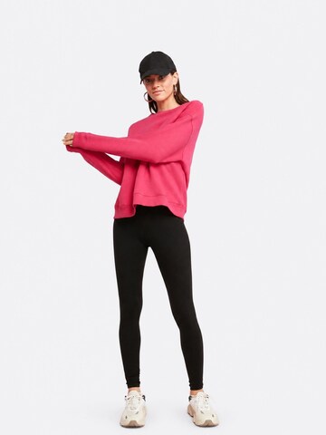 Sweat-shirt Ethiquet en rose