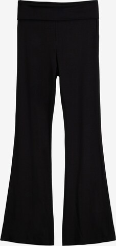 Pantalon Bershka en noir : devant