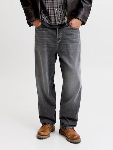 JACK & JONES Baggy Jeans 'ALEX' i sort: forside