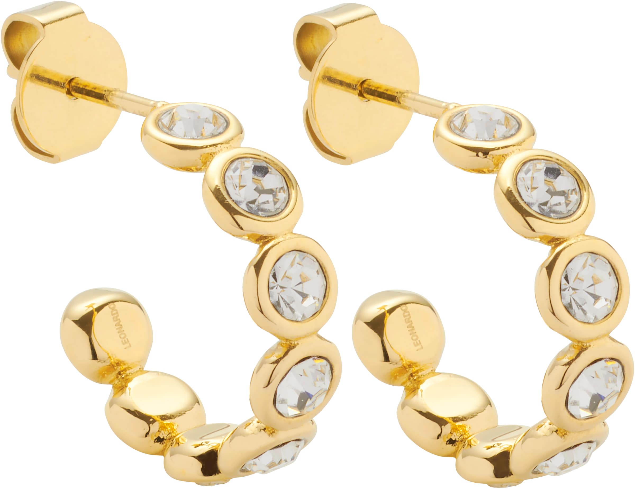 LEONARDO Ohrringe in Gold: Vorderseite