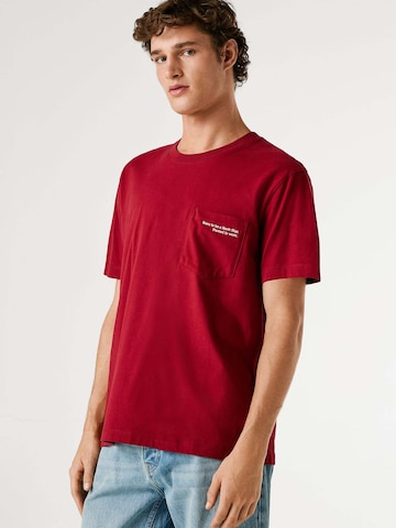 Maglietta 'SOMER' di Pepe Jeans in rosso