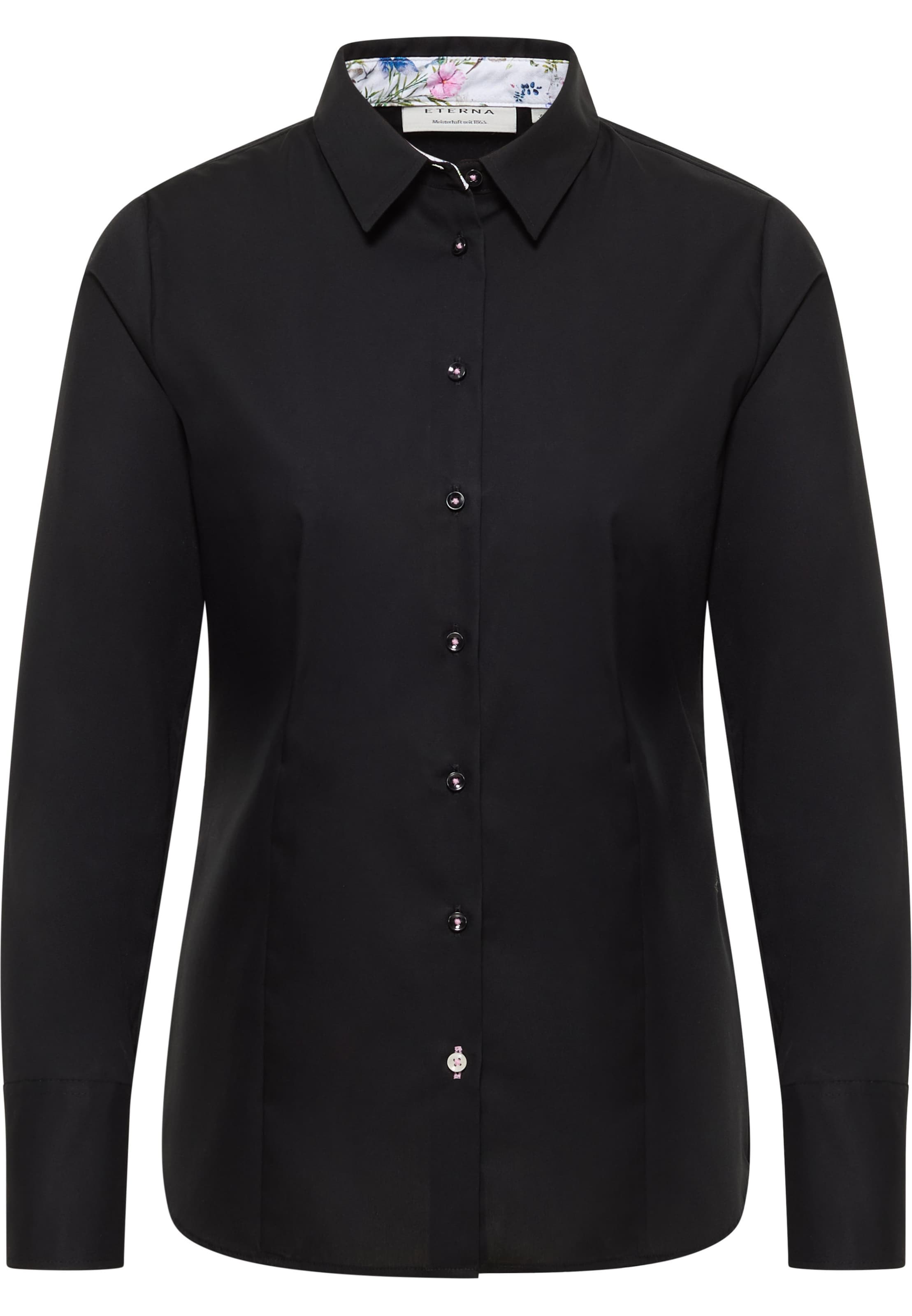 ETERNA Bluse in Schwarz: Vorderseite