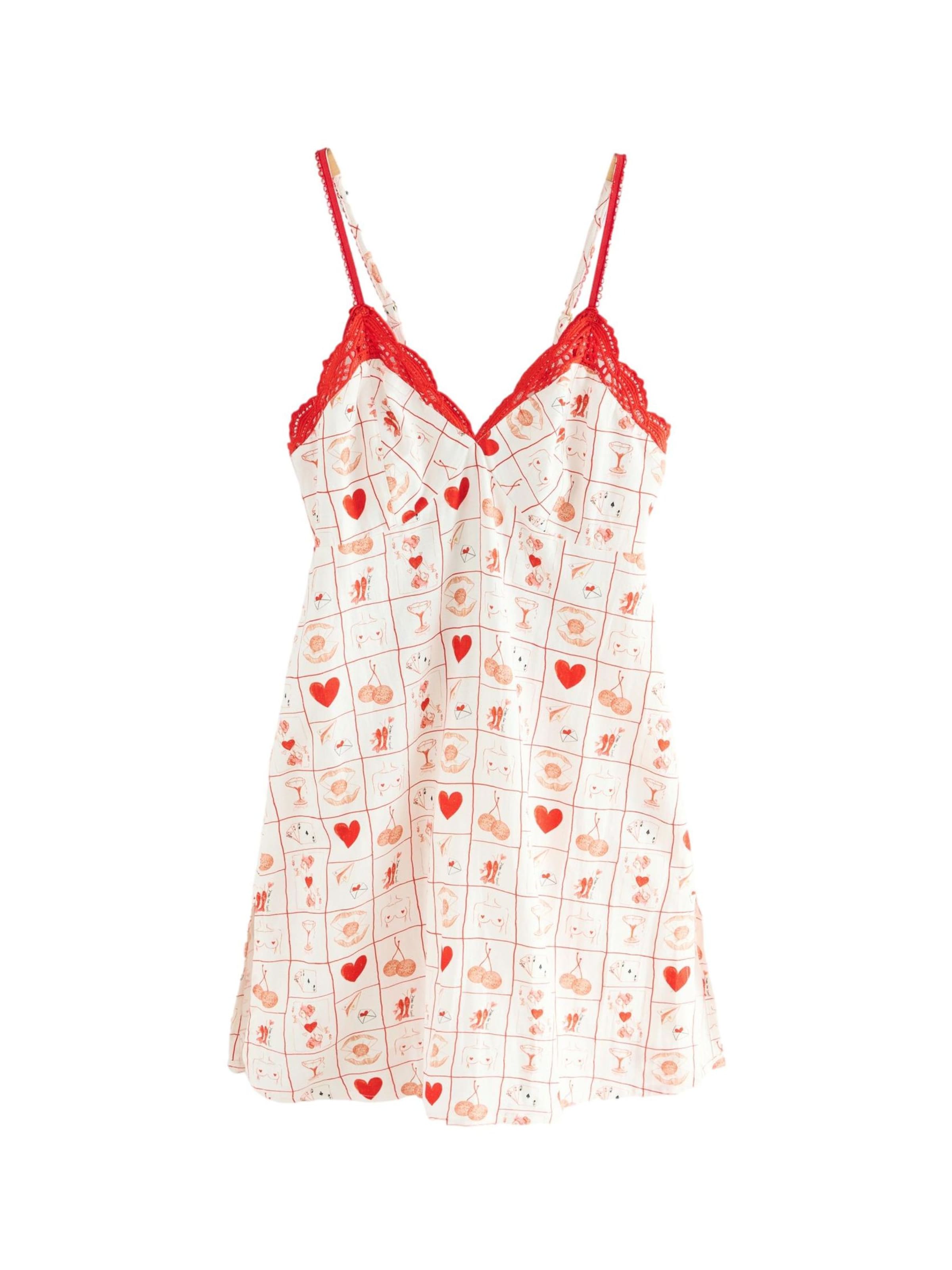 Rockett St George Negligé in Beige: voorkant