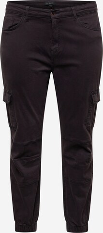 ONLY Carmakoma Tapered Cargo Jeans 'Missouri' in Black: front