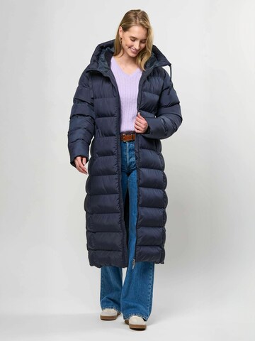 U.S. POLO ASSN. Wintermantel 'UWLisa' in Blau: Vorderseite