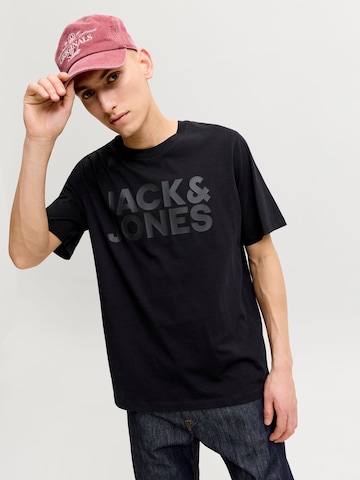 JACK & JONES T-Shirt in Schwarz