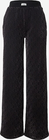 Regular Pantalon de sport GUESS en noir : devant