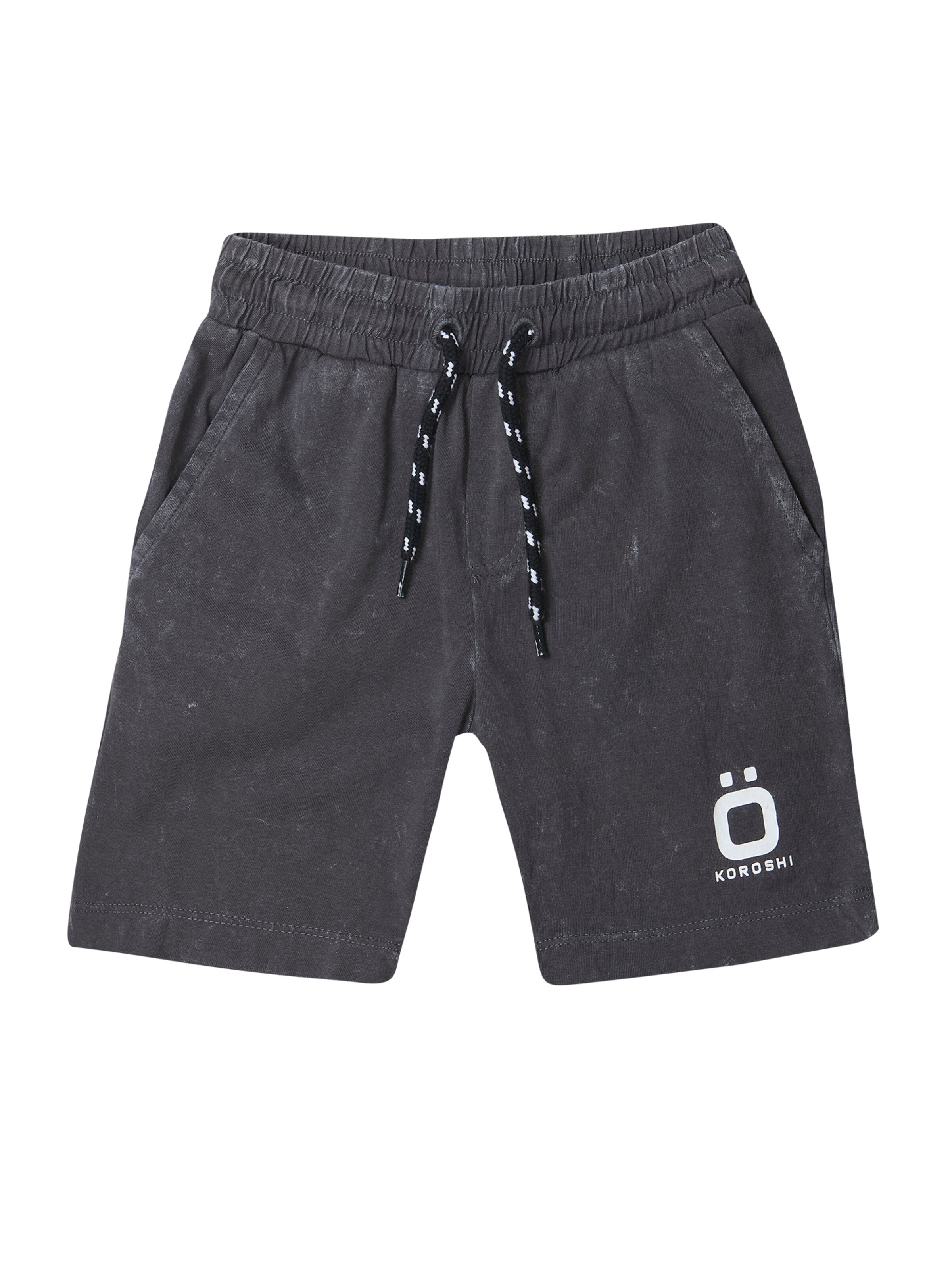 KOROSHI regular Bukser i grå: forside