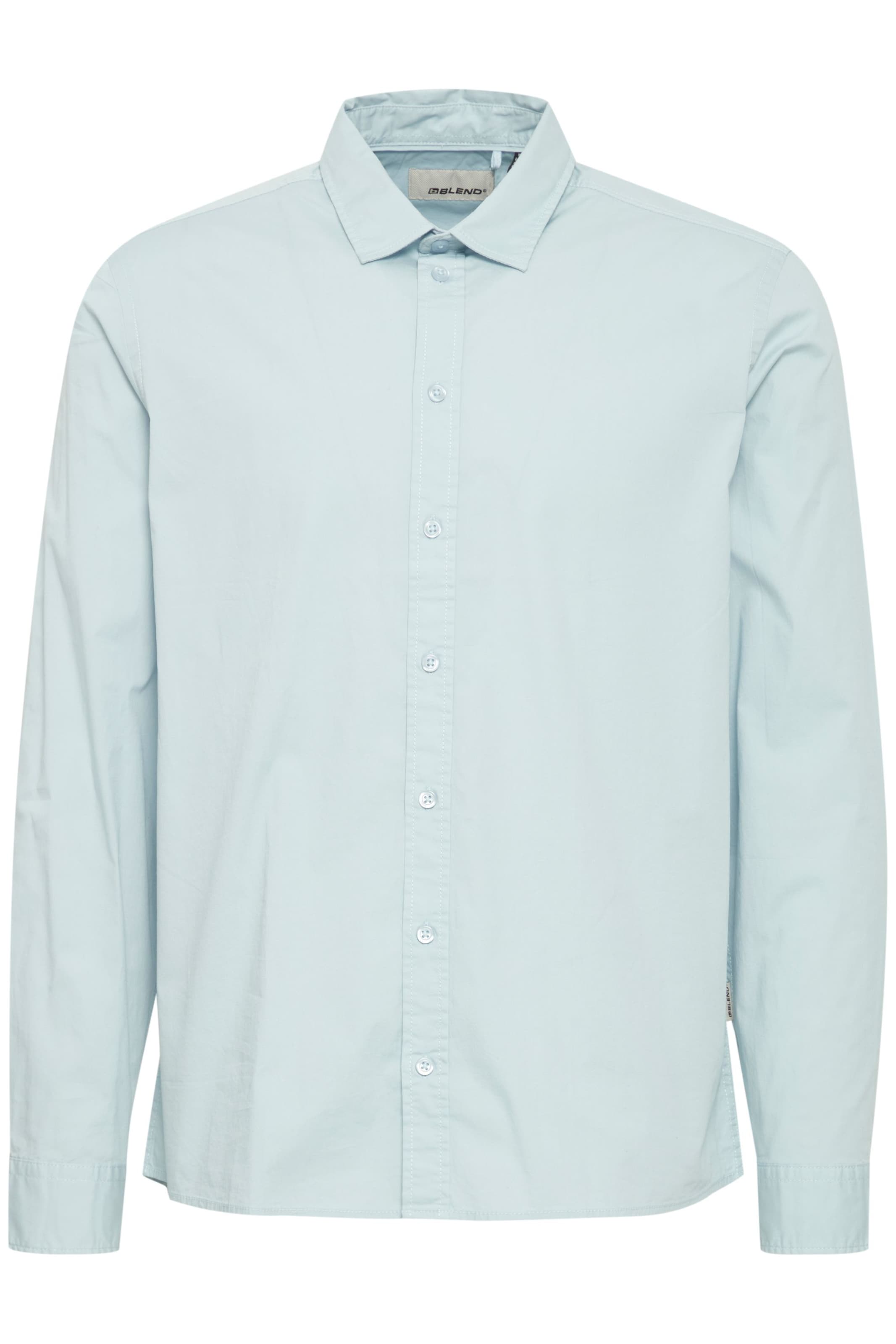 BLEND Средняя посадка Рубашка в Синий: спереди