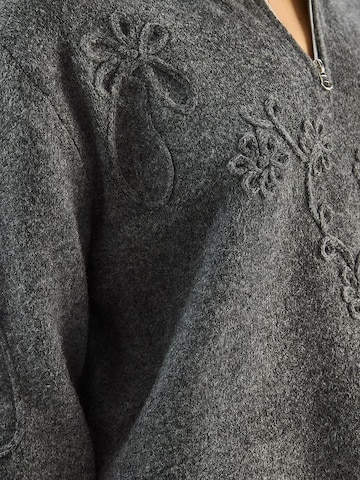 Bianco Lucci Pulóver 'Pullover' - szürke