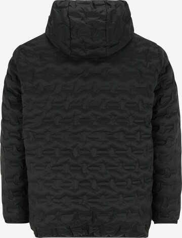 Jack & Jones Plus Overgangsjakke 'OZZY' i sort