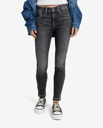 G-Star RAW Skinny Jeans in Grijs: voorkant