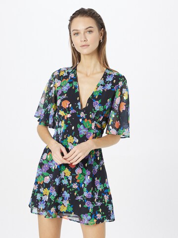 Nasty Gal - Vestido em azul: frente