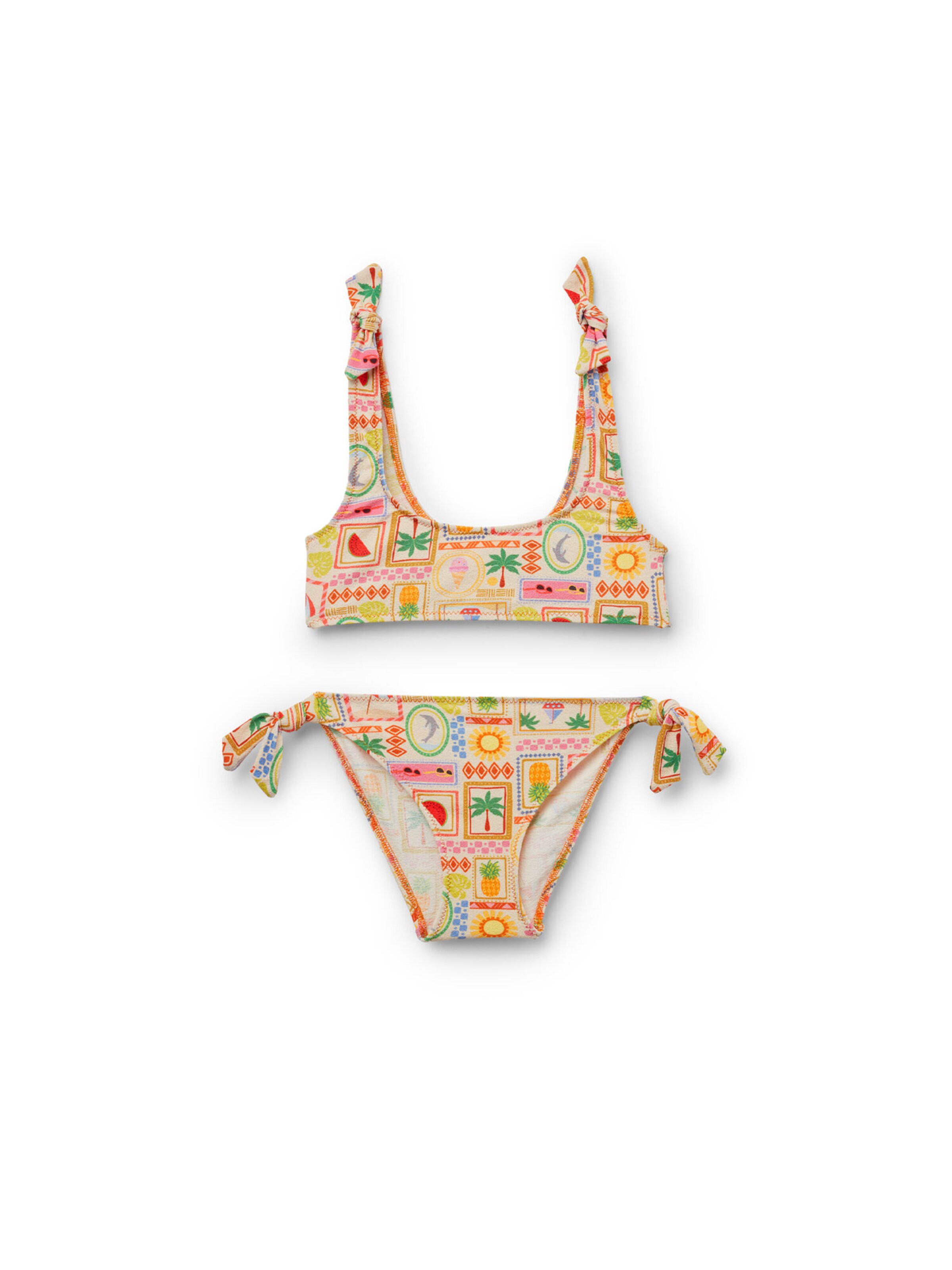 CALZEDONIA Swimsuit 'Summer Motives' in Beige: front